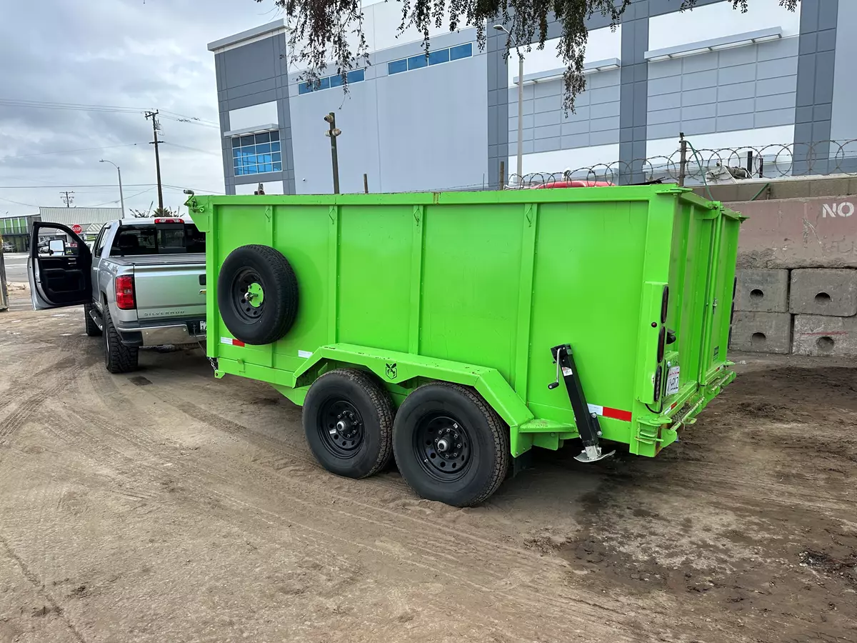 8ft x 12ft x 4ft Imago Dump Trailer
