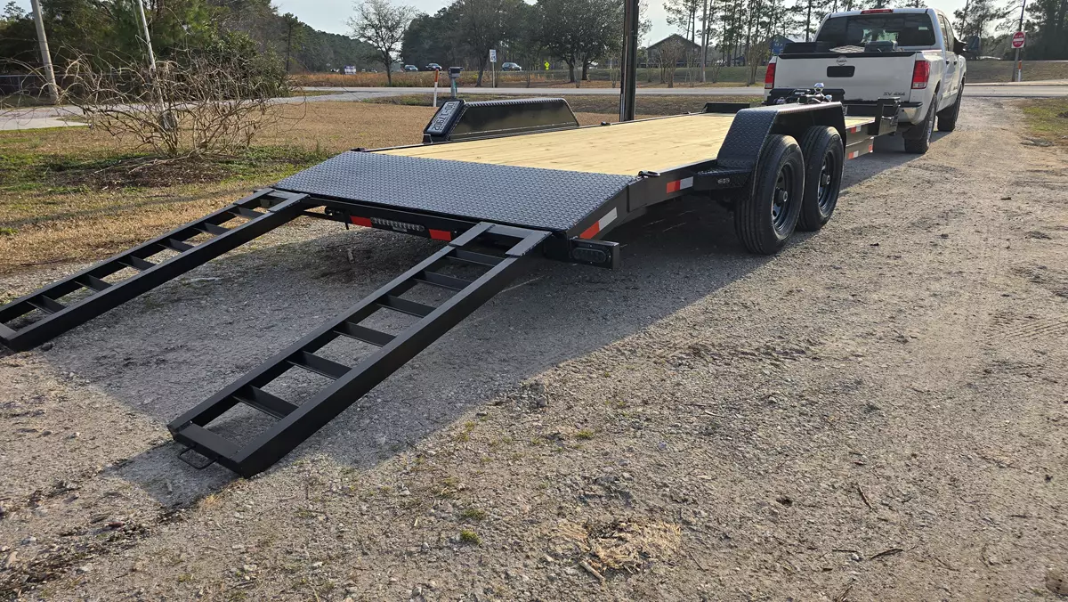 82"X20' 10K car trailer