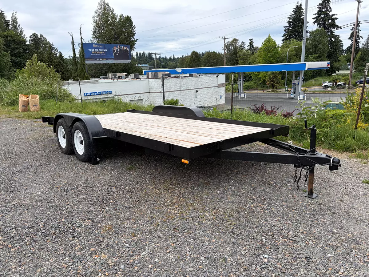 6'9" x 16' Flatbed Trailer