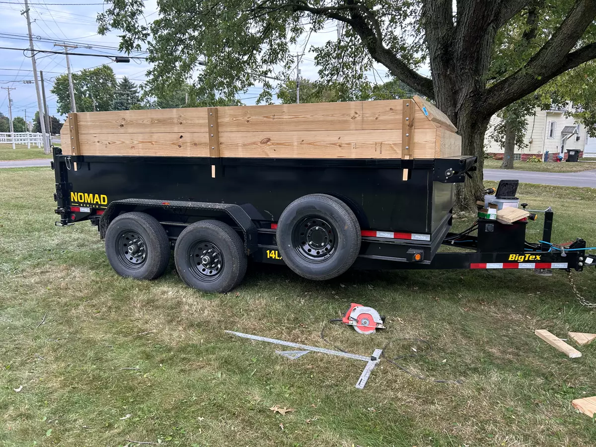 7' x 14' Dump Trailer