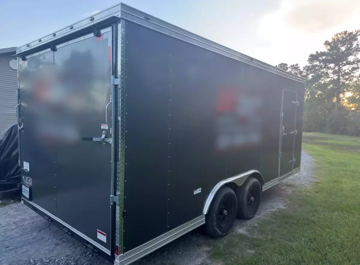 8'.5 x 18' Enclosed Trailer