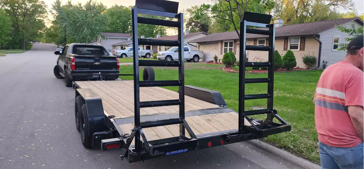 6'11" x 20' Car Hauler Trailer