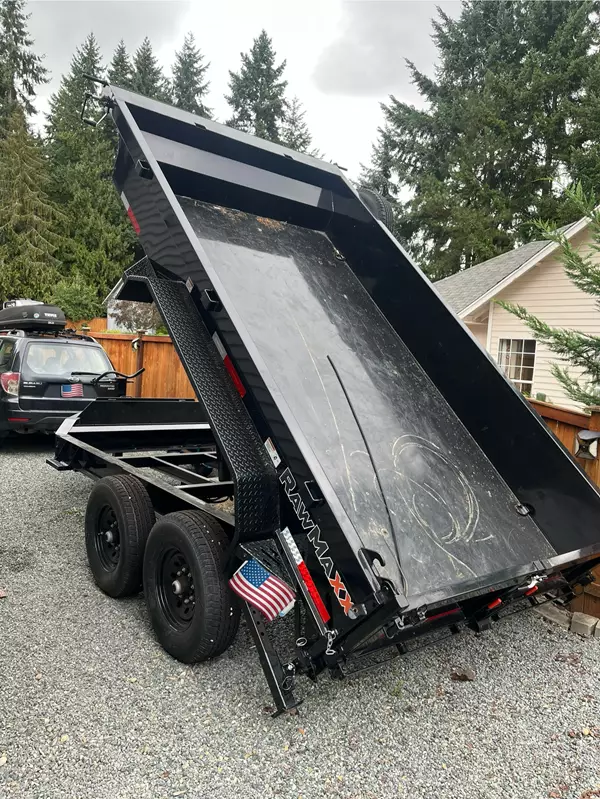 2025 rawwmax 14k dump trailer 18'