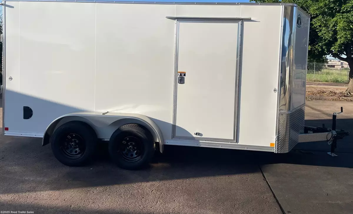 14' V-Nose Contractor Grade Enclosed Trailer