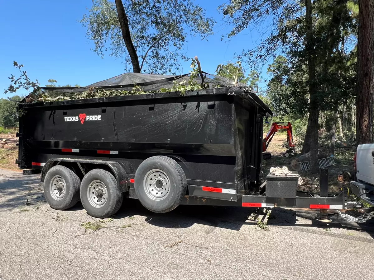 7ft x 14ft Dump Trailer