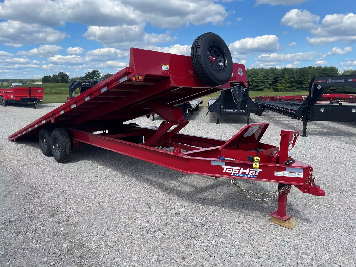 2026 Top Hat 24’ Tilt Deck Flatbed Trailer