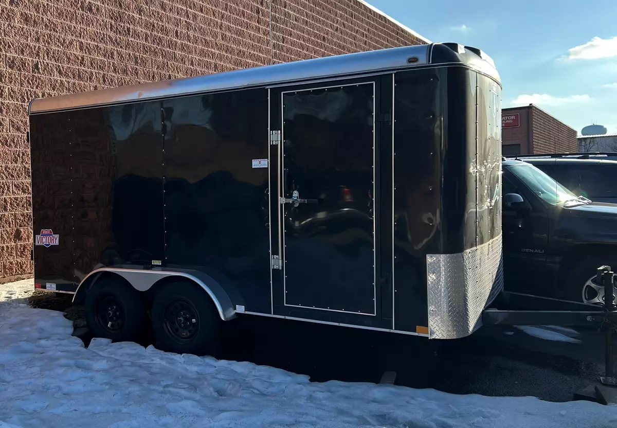 7' x 14' Interstate Victory Enclosed Cargo Trailer – Clean, Reliable, Heavy-Duty