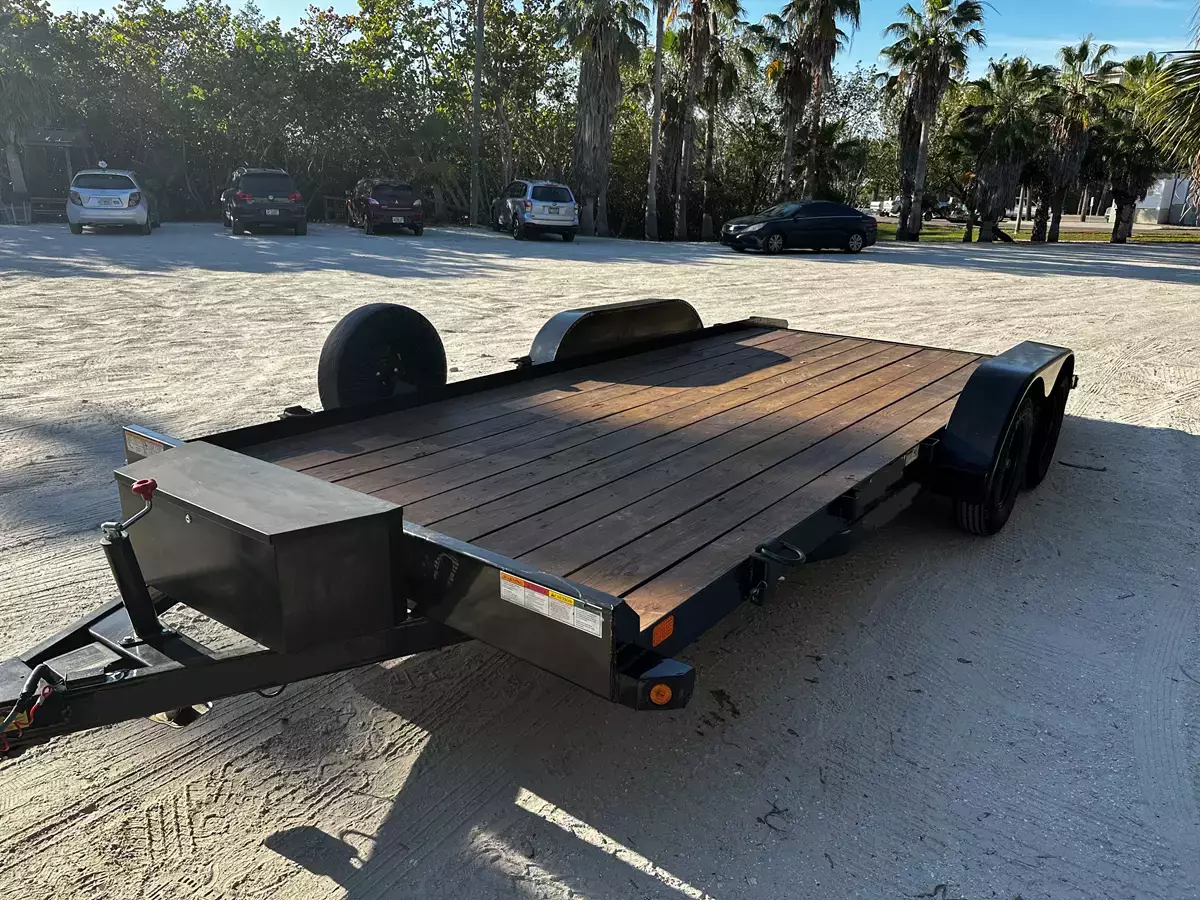 7x18ft Car hauler trailer 