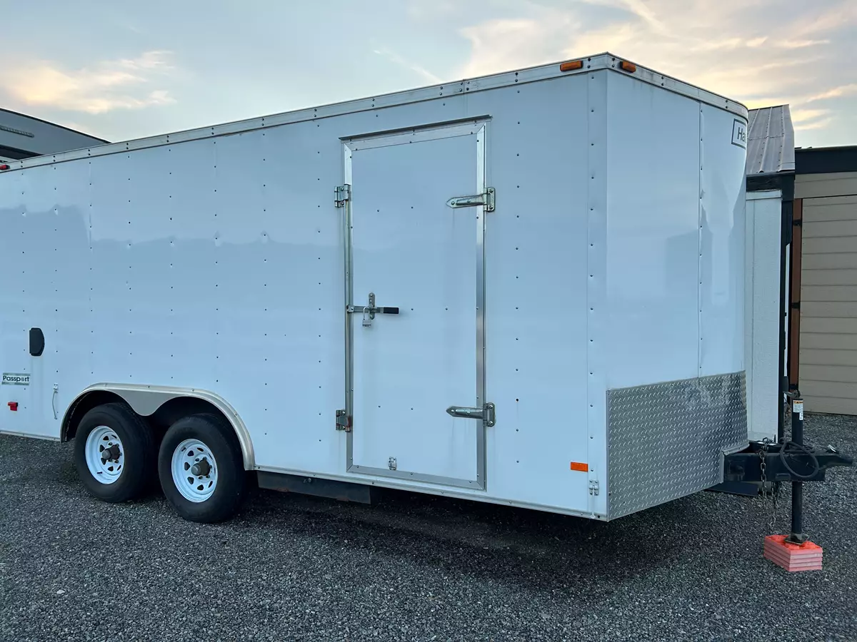 Haulmark 16' x 8' V-Nose Enclosed Trailer 