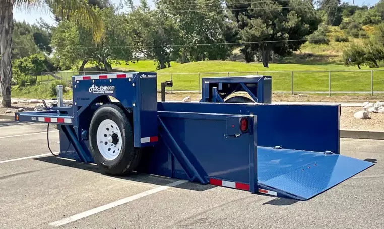 12' Hydraulic Drop Trailer