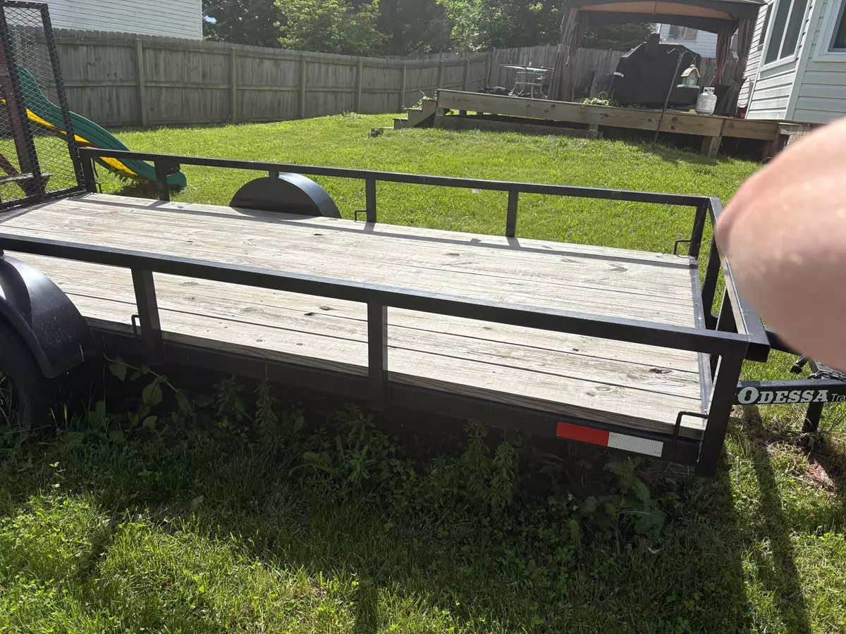 6’4” x 14’ Utility Trailer with Ramp Gate