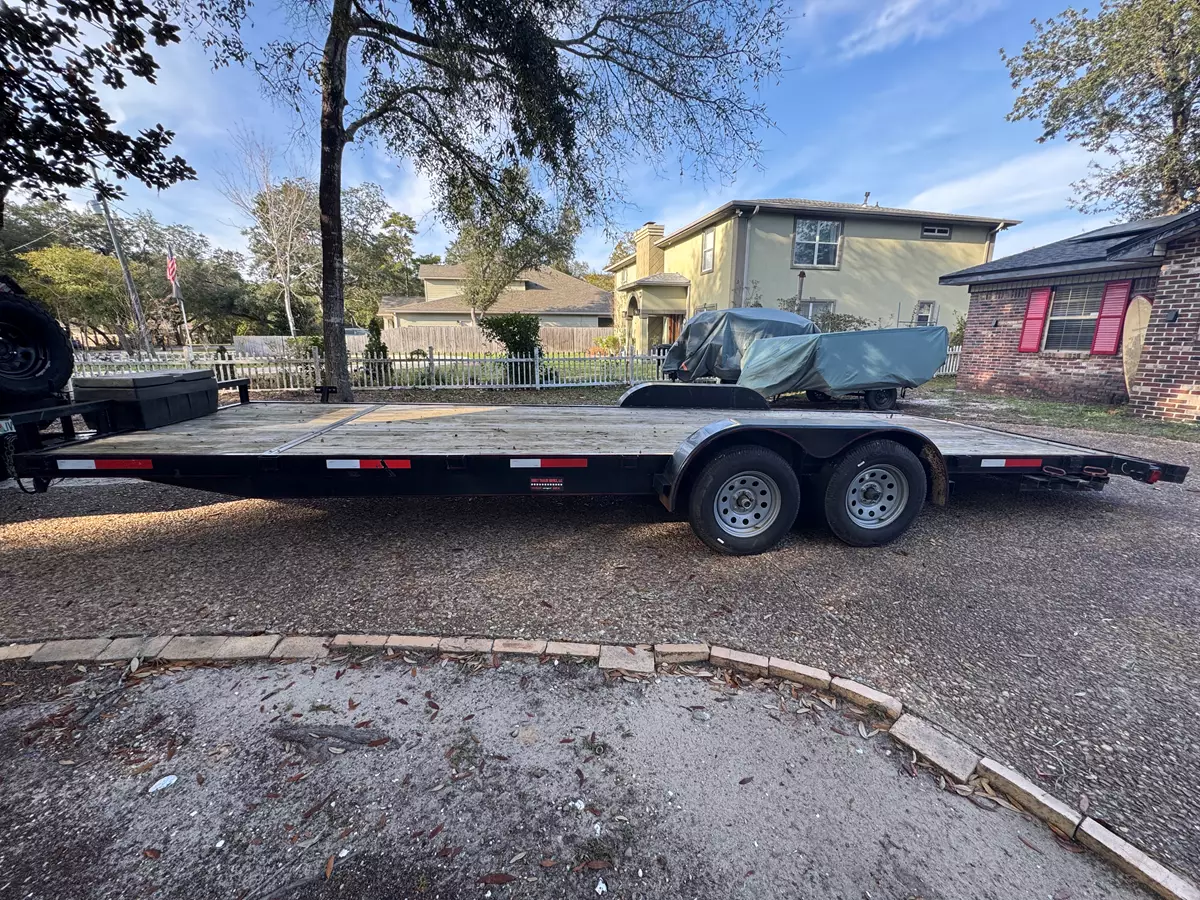24’ Carhauler/Side by Side Flatbed