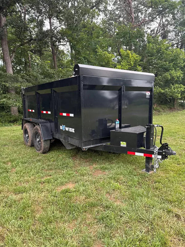 12ft x 7ft x 6ft 14k Dump Trailer with Deep Sides 