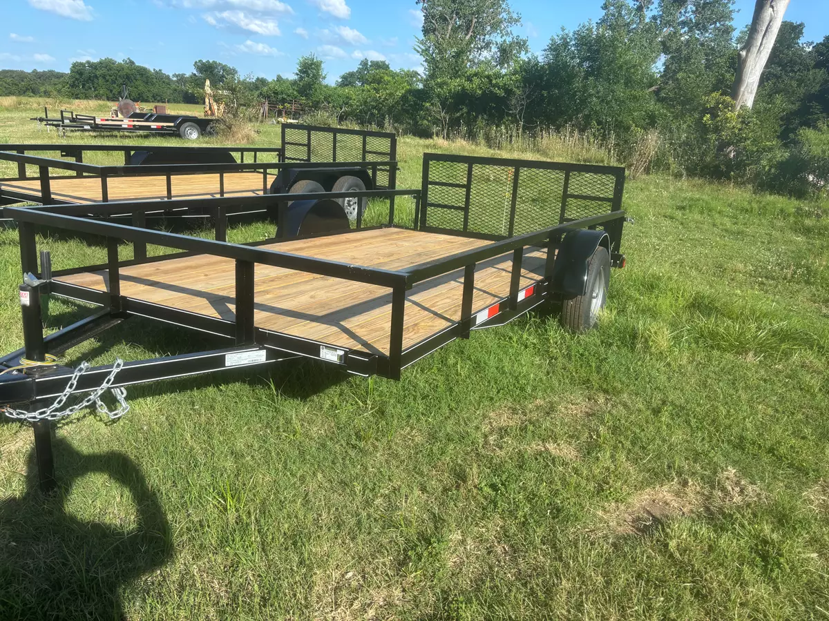 14ft Single Axle Utility Trailer
