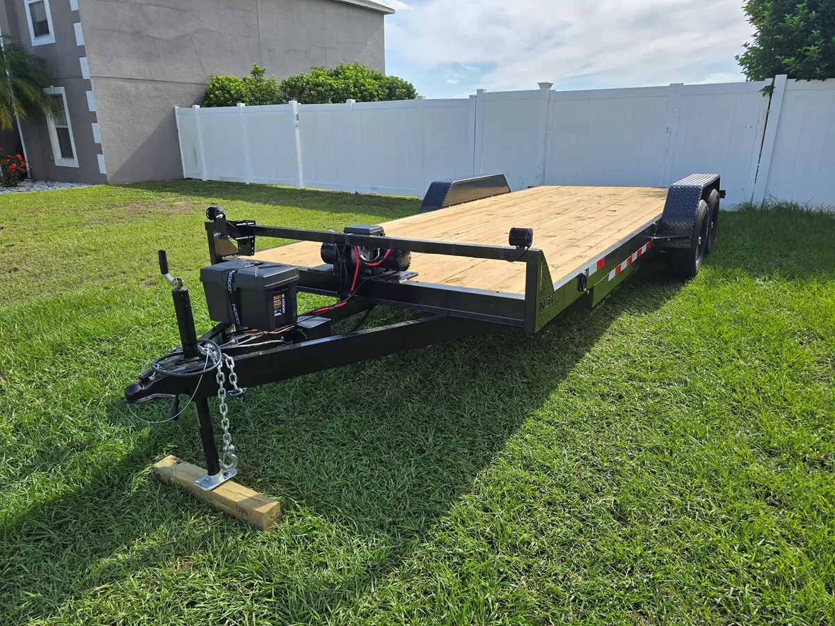 20' Truck, Equipment, Car, Toy Hauler 10k Trailer with Winch