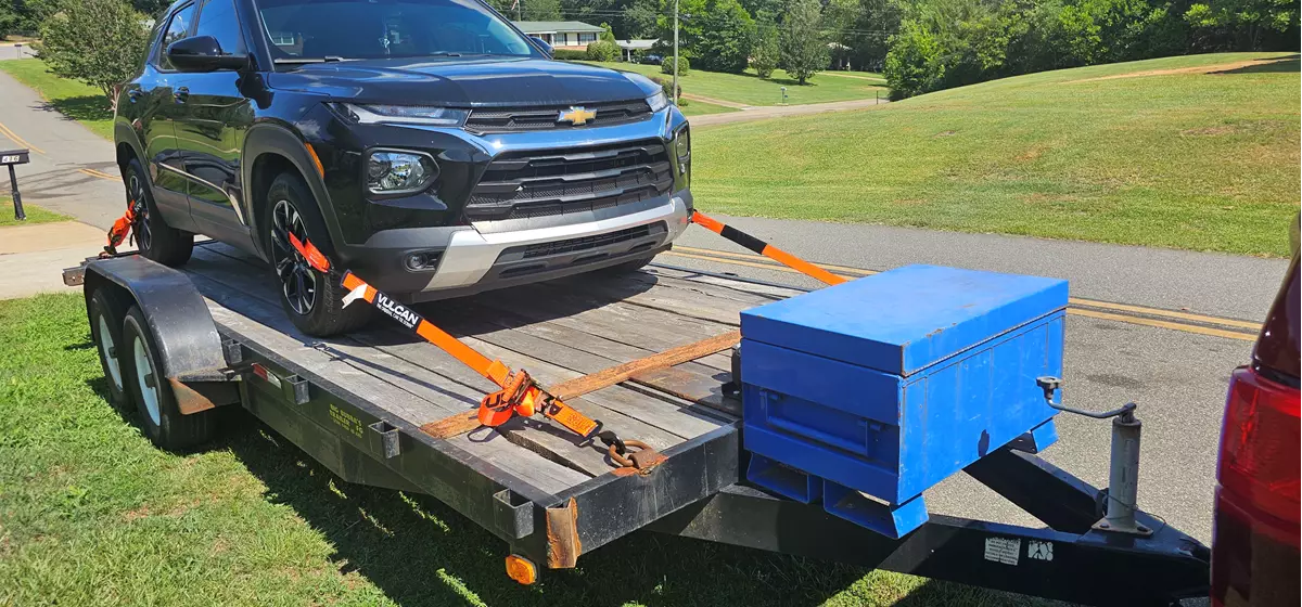 7' x 18' Flatbed Trailer