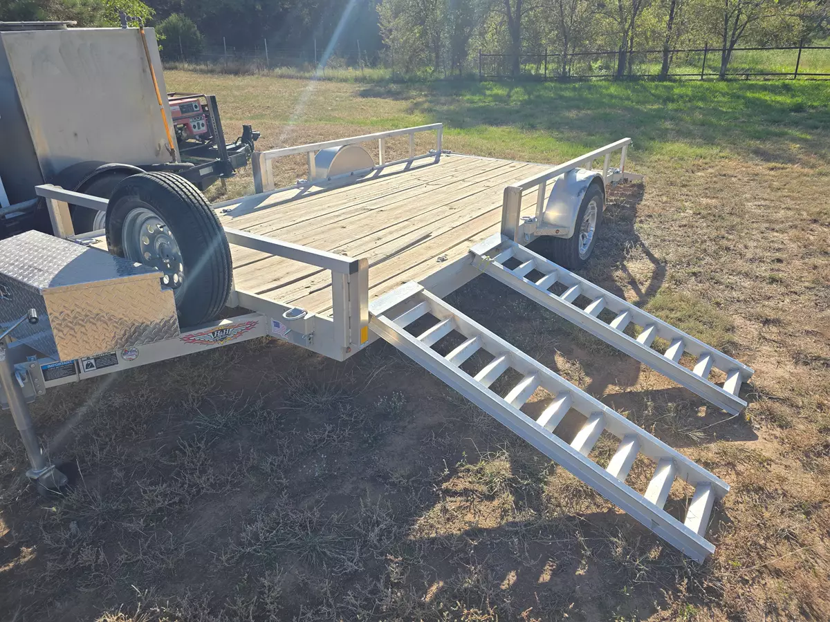 Aluminum ATV/Utility Trailer 6'10"x14'