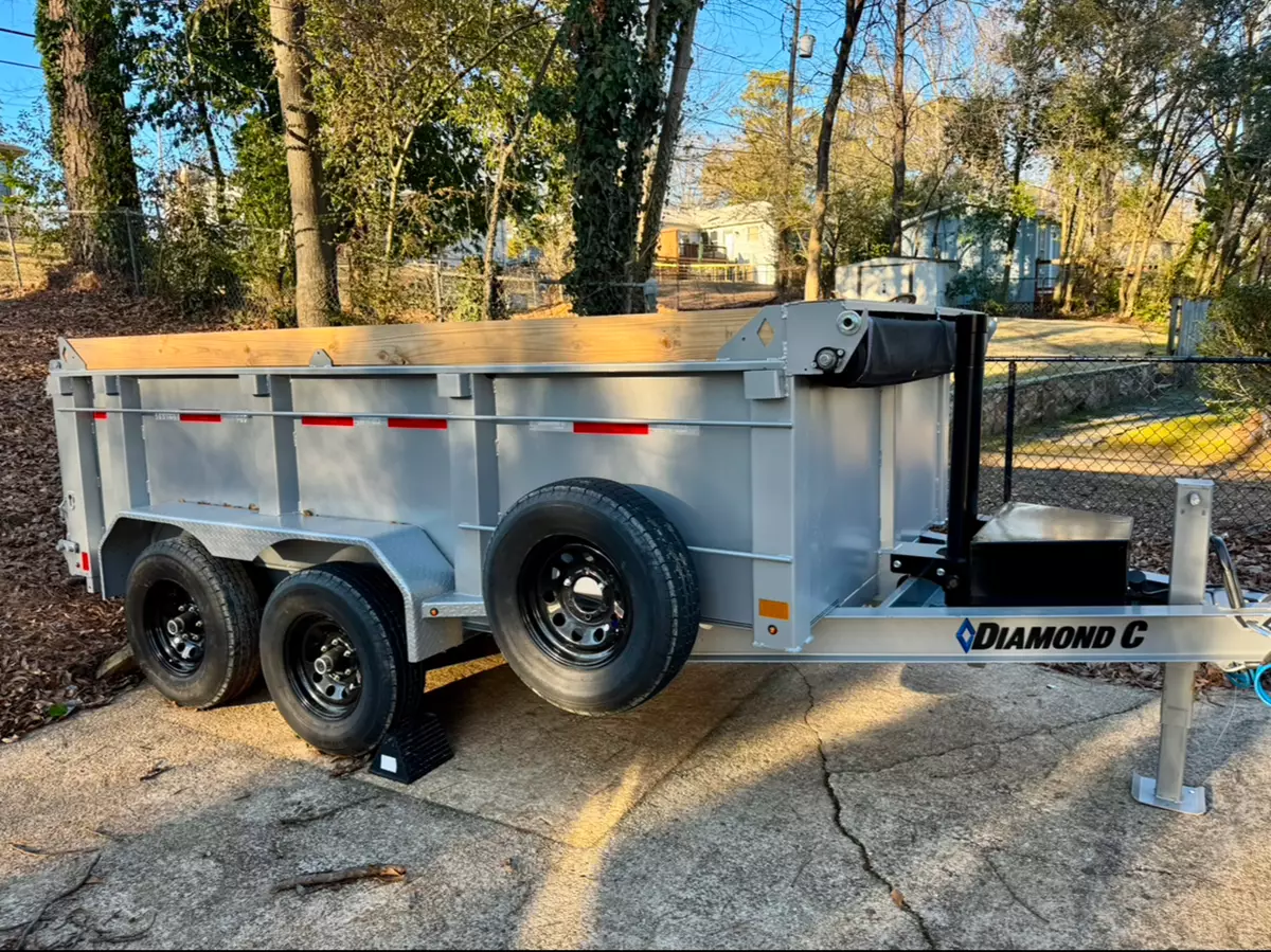 12' Dump Trailer Rental