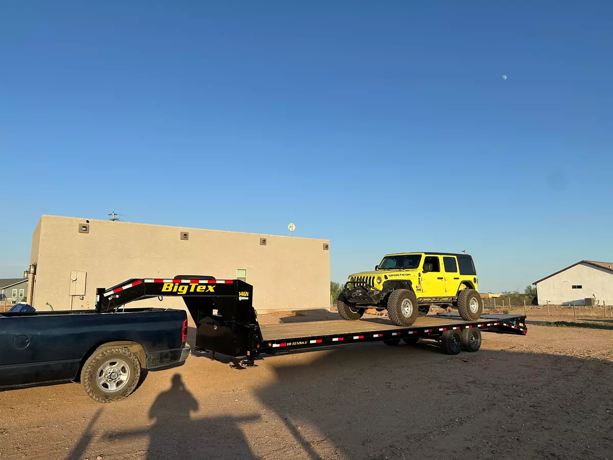 Big Tex 33’ Gooseneck Flatbed with Dovetail