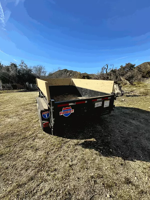 6' x 10' Dump, Steel Floor, Single Cylinder Power Up Down, Double Action Gate