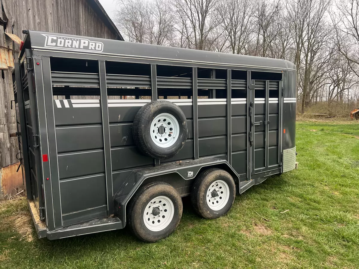 Corn Pro 16’ Livestock Trailer 
