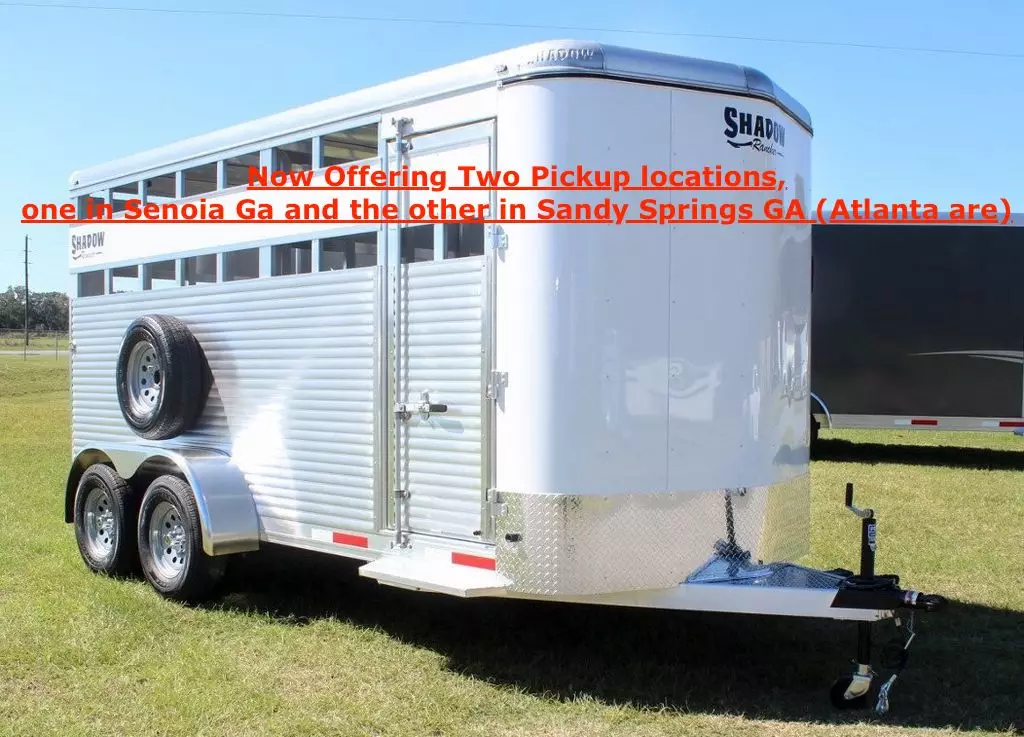 2024 Shadow Rancher Stock/Horse Trailer 16'