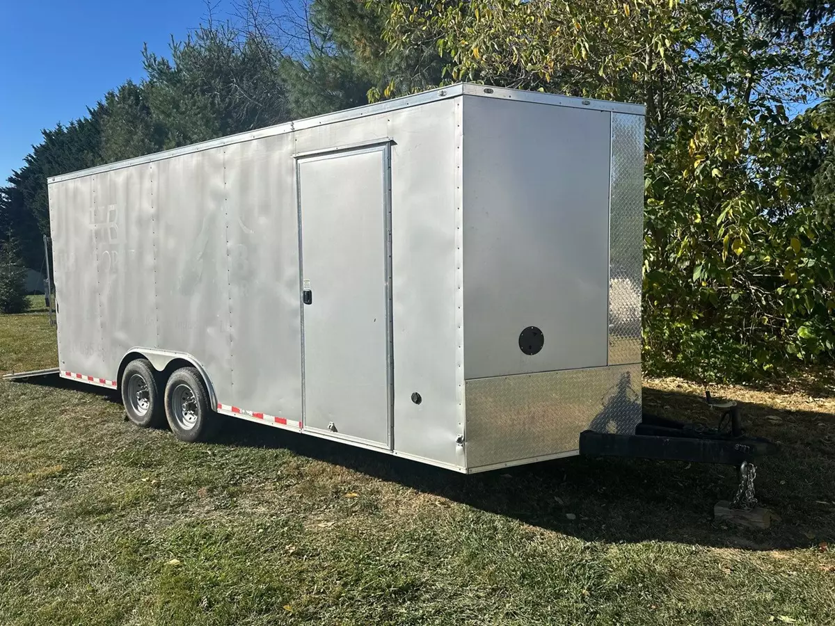 8'x20' Enclosed Trailer-Extra Tall 87" Interior Height