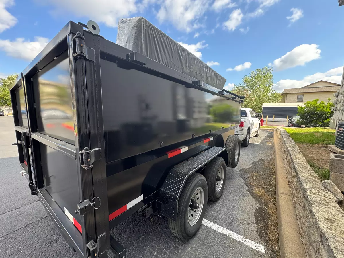 7' x 14' x 4' Texas Pride Dump Trailer