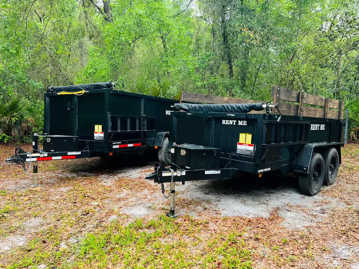 15 YARD DUMP TRAILER FOR RENT