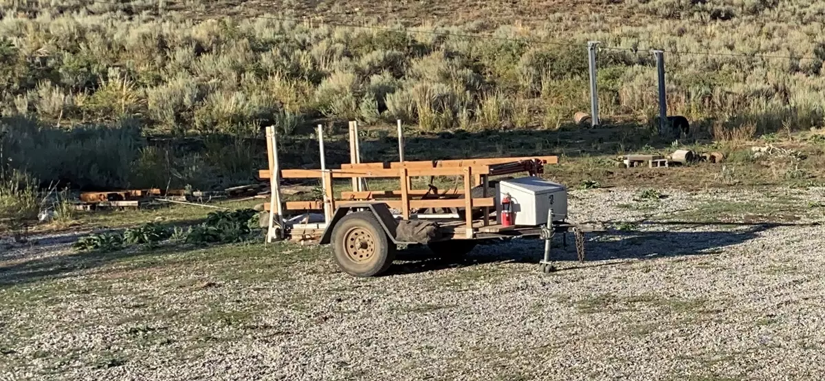 5x9 Heavy Axle utility trailer