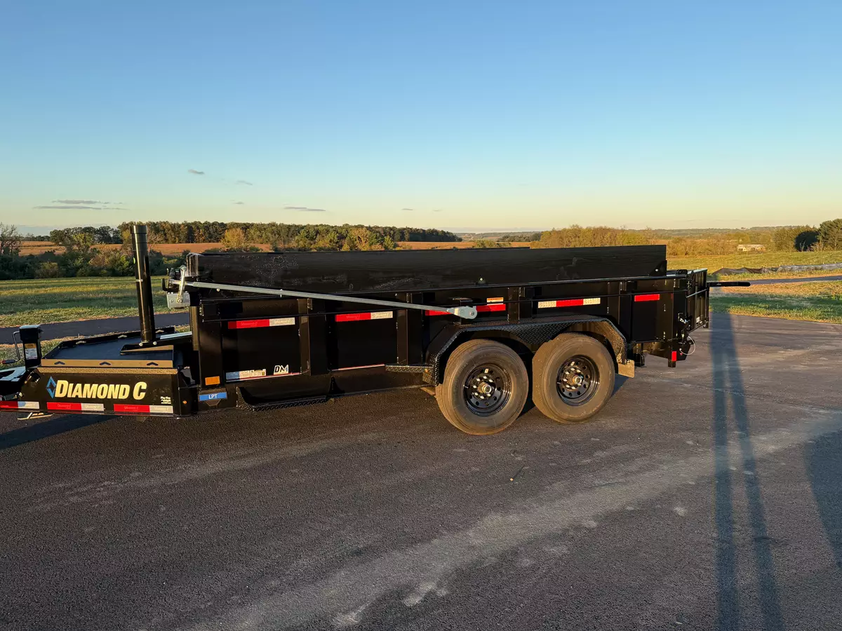 Diamond C 14’x82” Dump Trailer