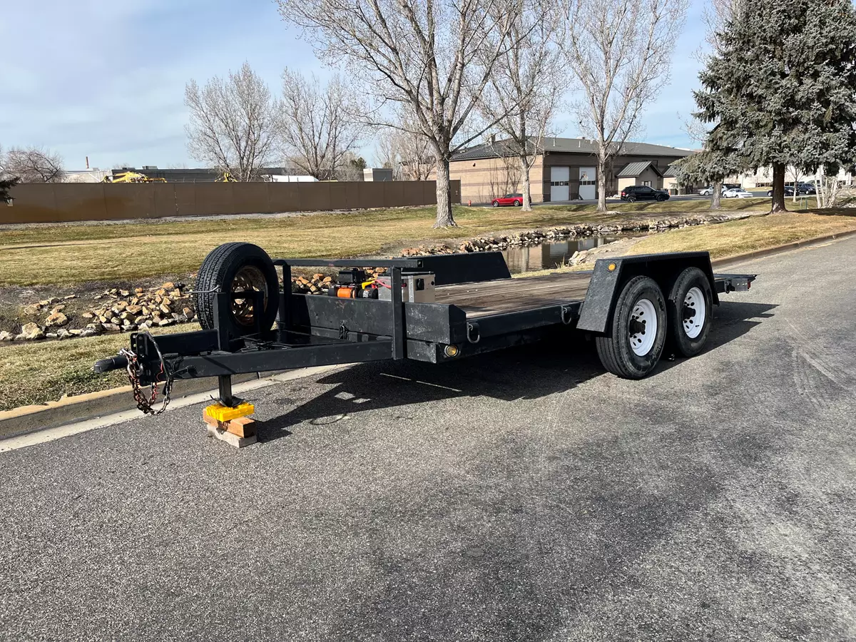 Tilt Deck (electric winch included) Walton 16ft