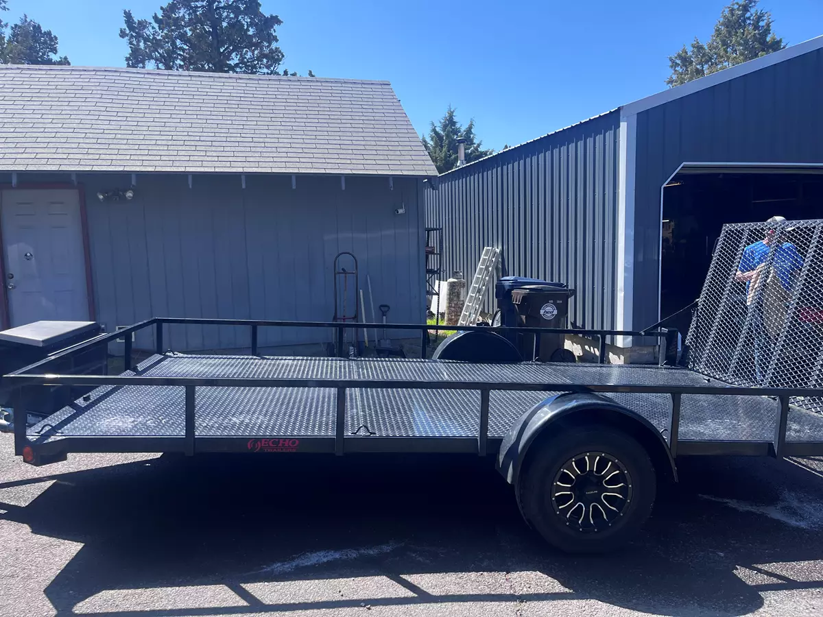8ft x 15ft Steel Frame Utility Trailer