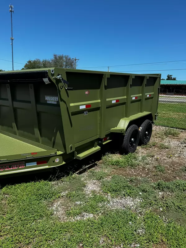 14 x4 dump trailer