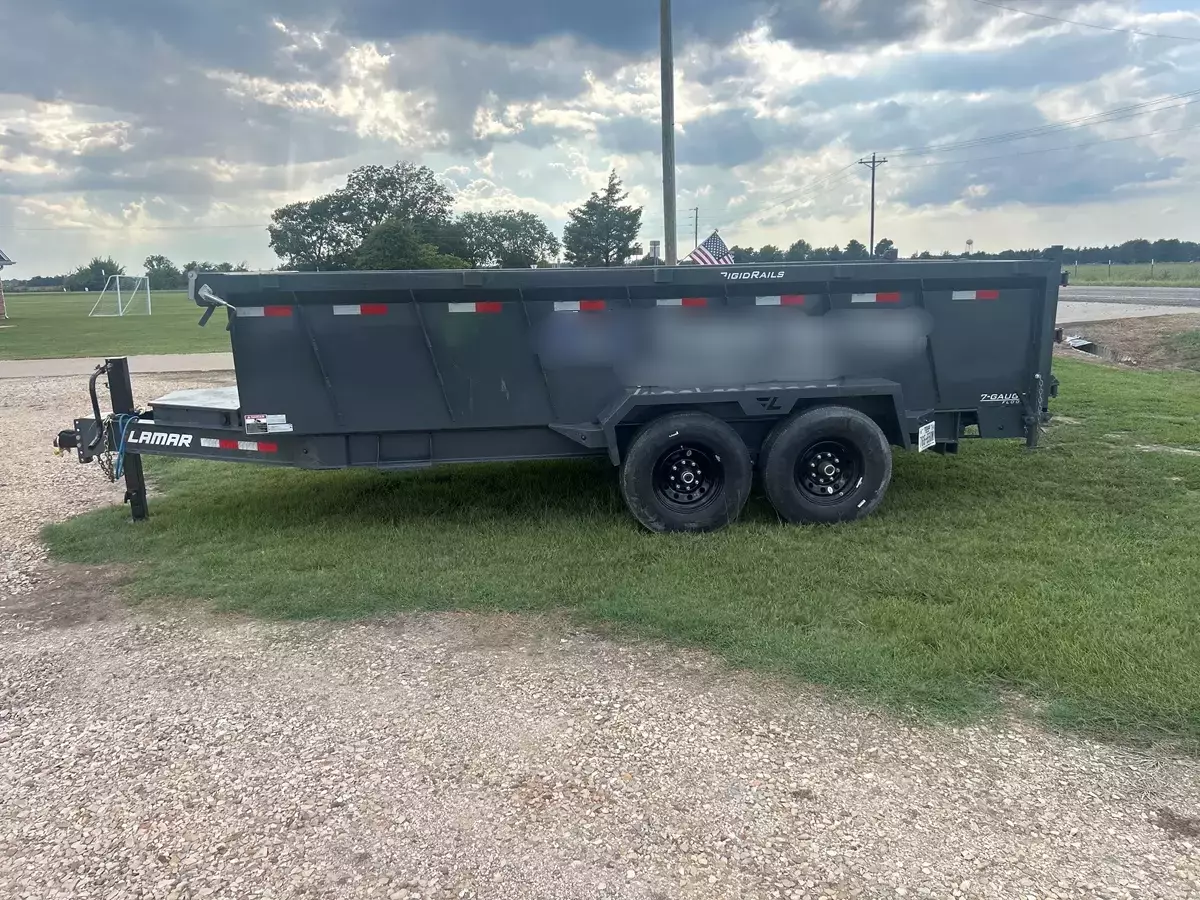 16’ Lamar Dump Trailer