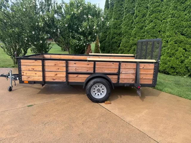 6' x 12' High Side Utility Trailer