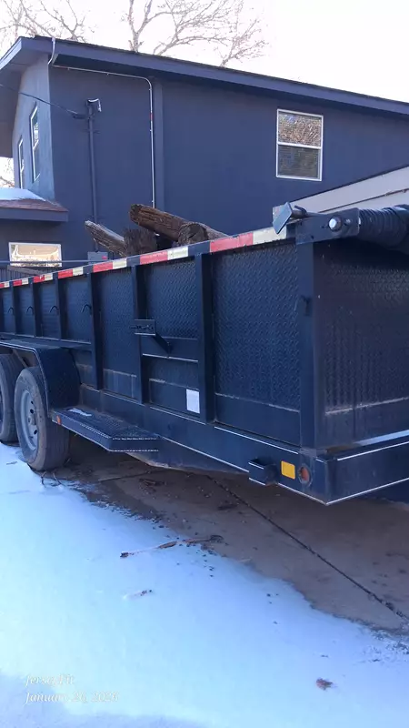 16ft Dump Trailer Bumper Pull