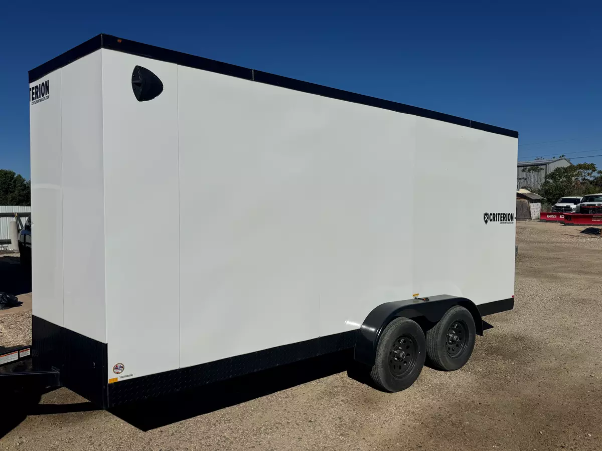7' x 16' (82” height) Enclosed Trailer