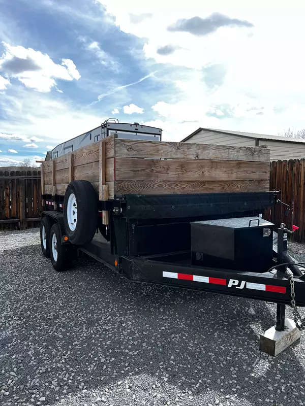 7x14 equipment/dump trailer 