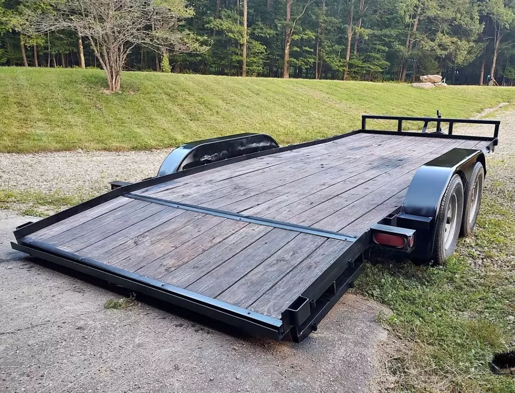 18ft Car Hauler with Beavertail