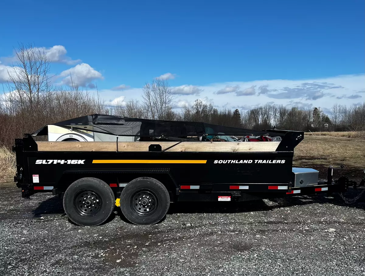7X14 Dump trailer
