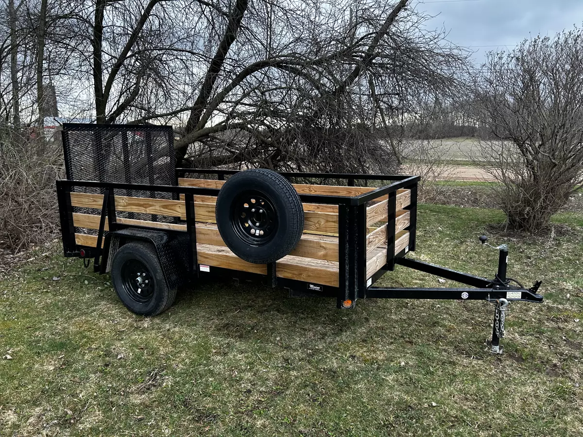 10' x 5' Flatbed Open Trailer 
