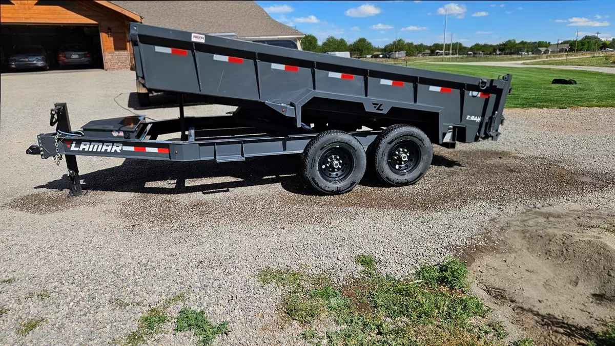 14ft Dump Trailer 14,000lbs