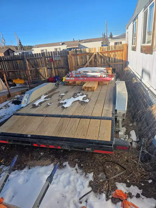 Like New 7,000lb Flatbed Trailer