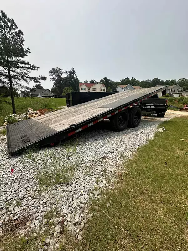 22-foot Hydraulic Deck over Tilt Trailer