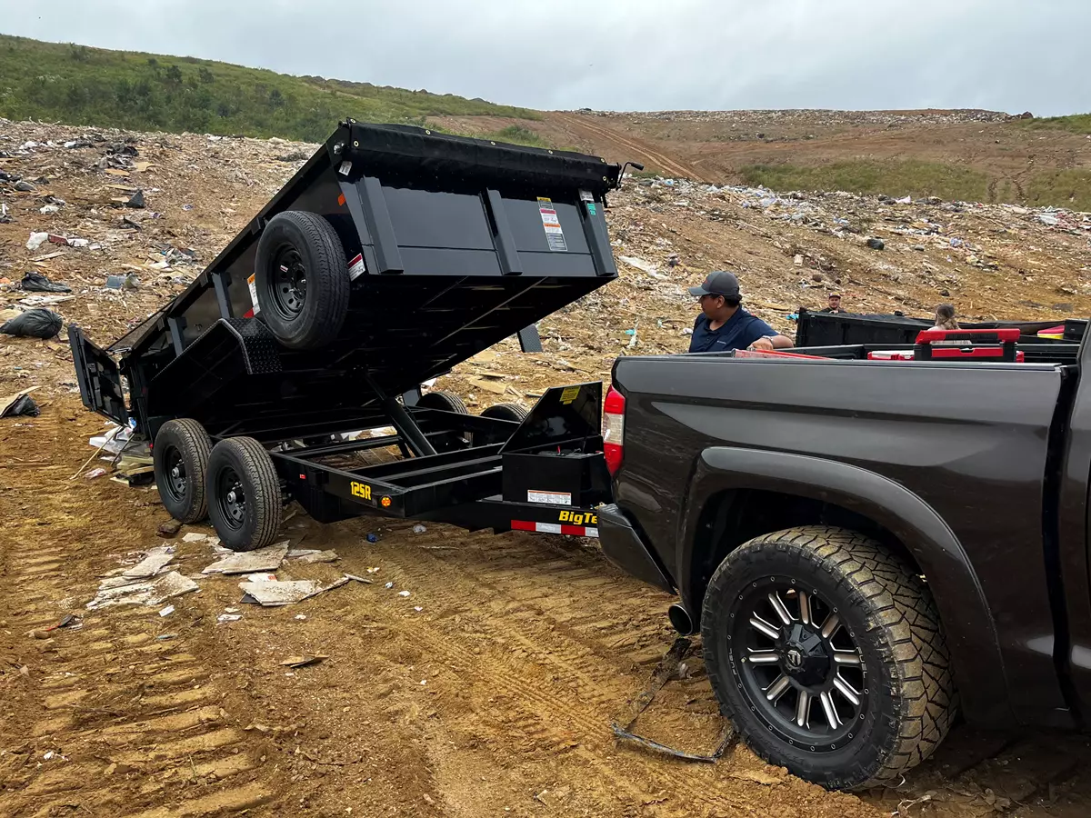 12’ Dump Trailer Rental