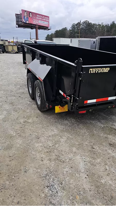 7' x 14' Bumper pull Tuff Dump Trailer