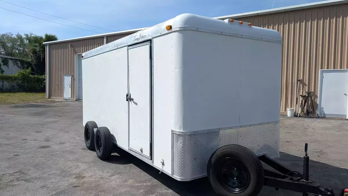 Enclosed 16-foot Trailer