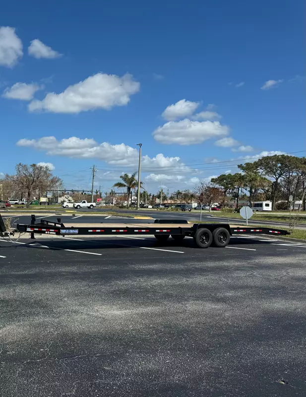 2 Car Trailer 34x7