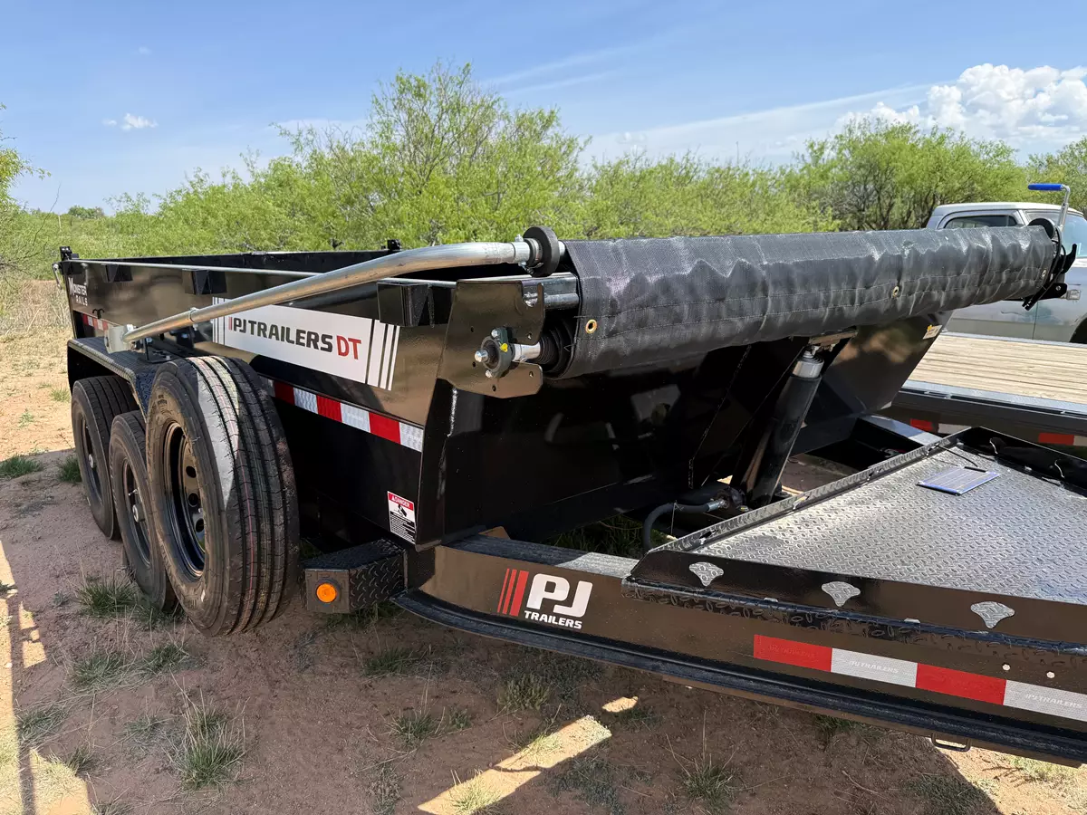 7ft x 14ft x 2ft HD PJ Dump Trailer 